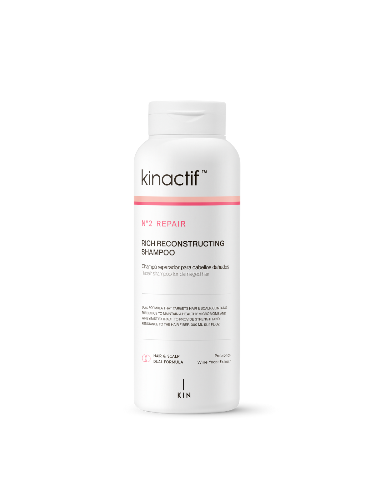 No.2 KINACTIF Rich Reconstruct Shampoo 300ml – Kin Cosmetics Australia