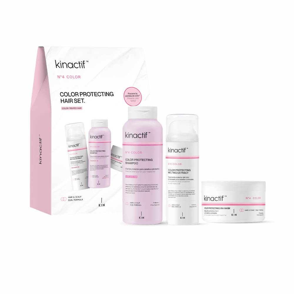 Colour Protect Hair Set | Shampoo, Mask & Treatment for Dyed Hair – Kin ...